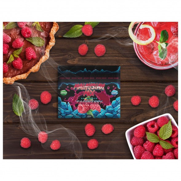 Смесь Malaysian Mix Medium - Raspberry (Малина, 50 грамм) купить в Владивостоке