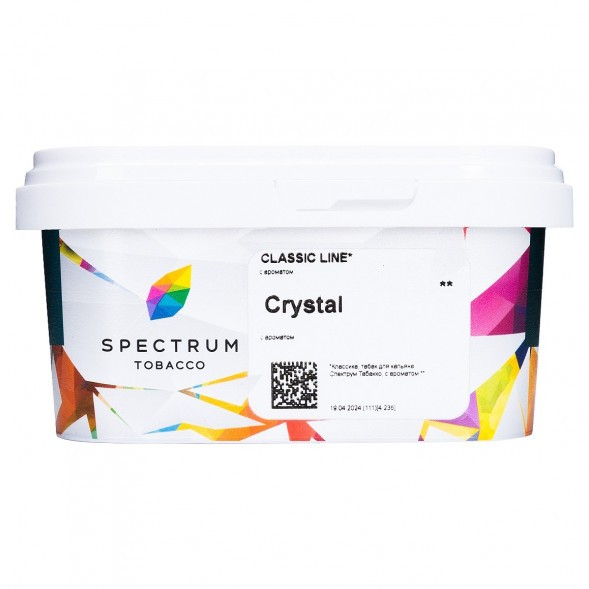 Табак Spectrum - Crystal (Лёд, 200 грамм) купить в Владивостоке