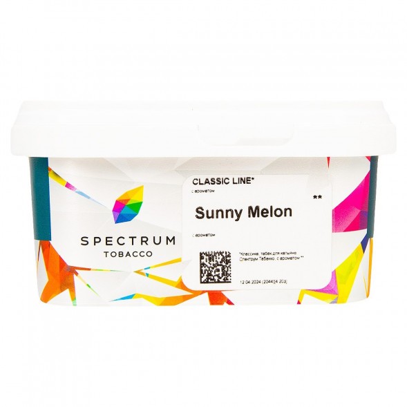 Табак Spectrum - Sunny Melon (Сочная Дыня, 200 грамм) купить в Владивостоке
