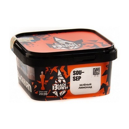 Табак BlackBurn - SouSep (Зеленый Лимонад, 200 грамм) купить в Владивостоке