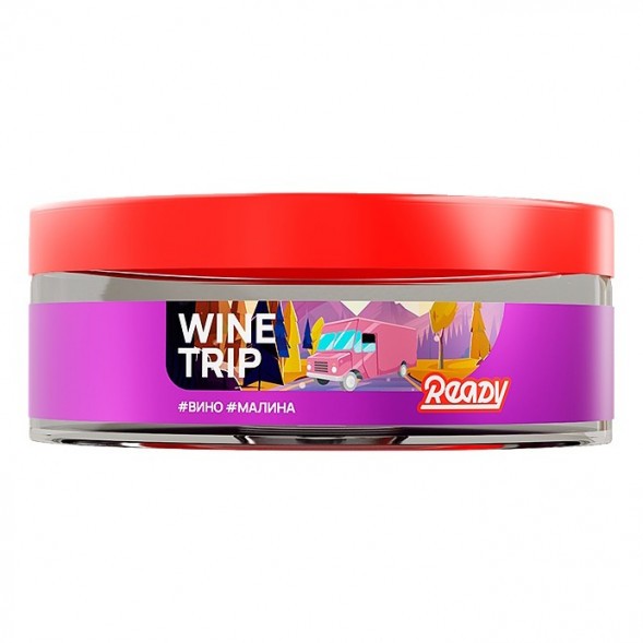 Табак Ready - Wine Trip (Smoky Trip №2) (Белое Вино Совиньон Блан, Малина, 100 грамм) купить в Владивостоке