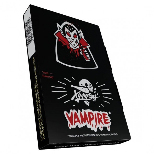 Табак Хулиган - Vampire (Ягодный Кисель, 25 грамм) купить в Владивостоке