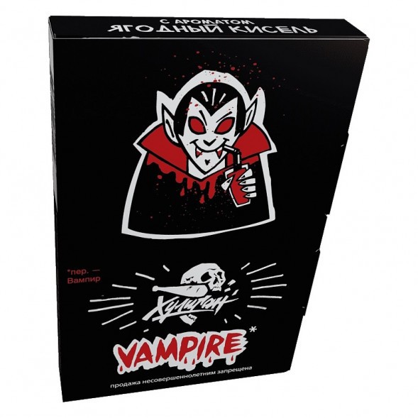 Табак Хулиган - Vampire (Ягодный Кисель, 25 грамм) купить в Владивостоке
