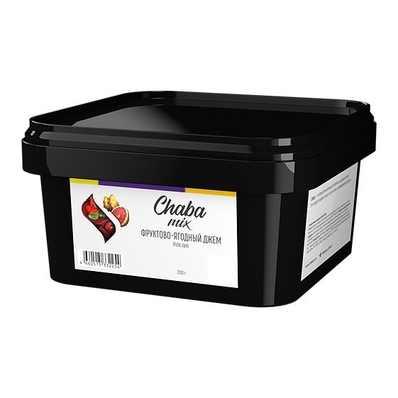 Смесь Chaba - Pink Jam (Фруктово-Ягодный Джем, 200 грамм, Без никотина) купить в Владивостоке