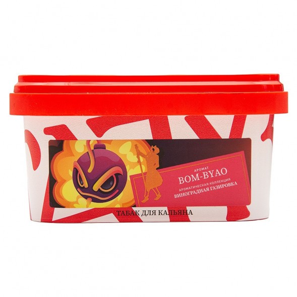 Табак Satyr - Bom-Byao (Виноградная Газировка, 200 грамм) купить в Владивостоке