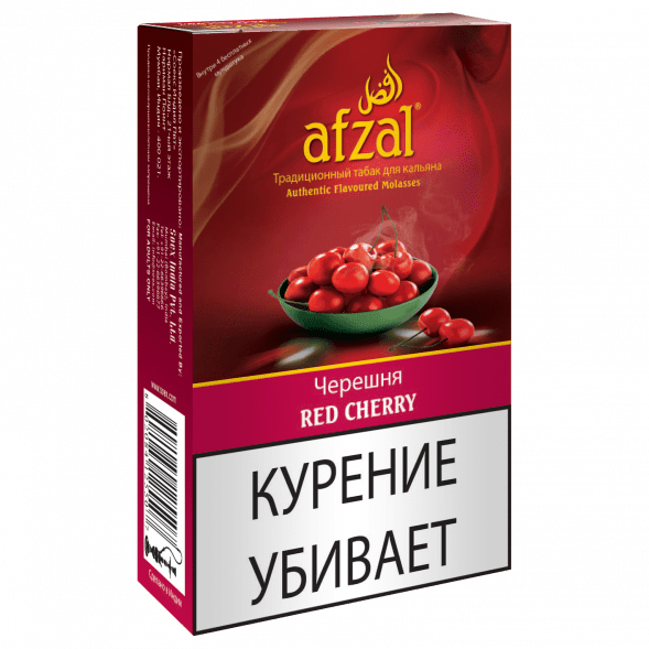 Табак Afzal - Red Cherry (Черешня, 40 грамм) купить в Владивостоке