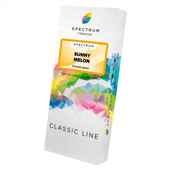 Табак Spectrum - Sunny Melon (Сочная Дыня, 100 грамм) купить в Владивостоке
