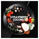 Табак BlackBurn - Strawberry Coconut (Клубника - Кокос и Эвкалипт, 200 грамм) купить в Владивостоке