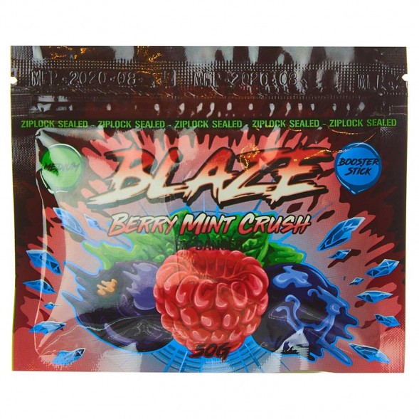Смесь Blaze Medium - Berry Mint Crush (Лесные ягоды с мятой, 50 грамм) купить в Владивостоке