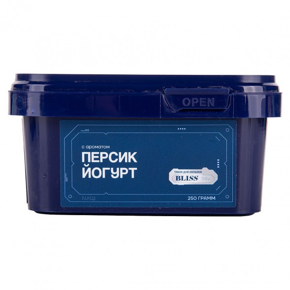 Табак Bliss - Персик Йогурт (250 грамм) купить в Владивостоке