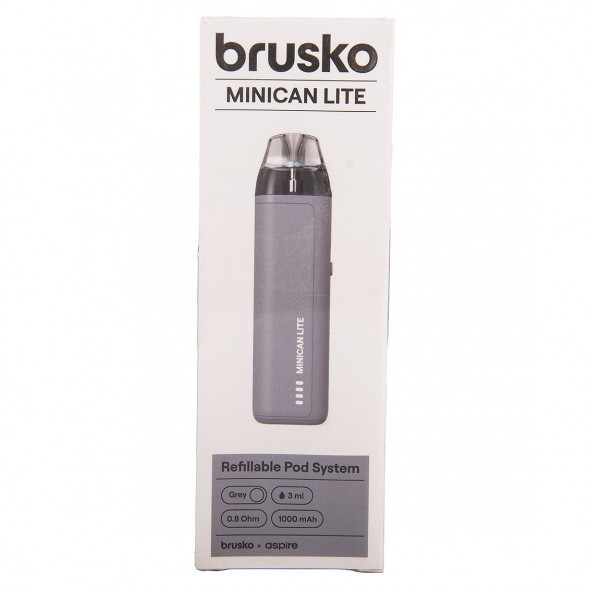 Электронная сигарета Brusko - Minican LITE (Grey) купить в Владивостоке