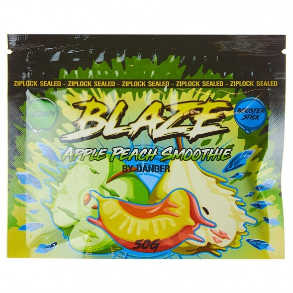 Смесь Blaze Medium - Apple Peach Smoothie (Яблочно-Персиковое смузи, 50 грамм) купить в Владивостоке